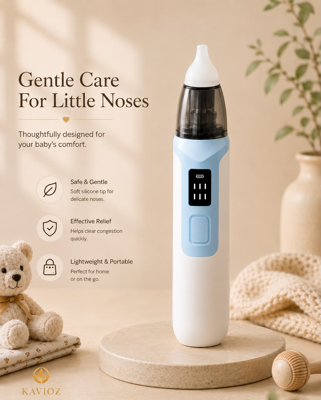 Kavioz™ Baby Nasal Aspirator