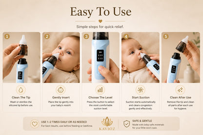 Kavioz™ Baby Nasal Aspirator