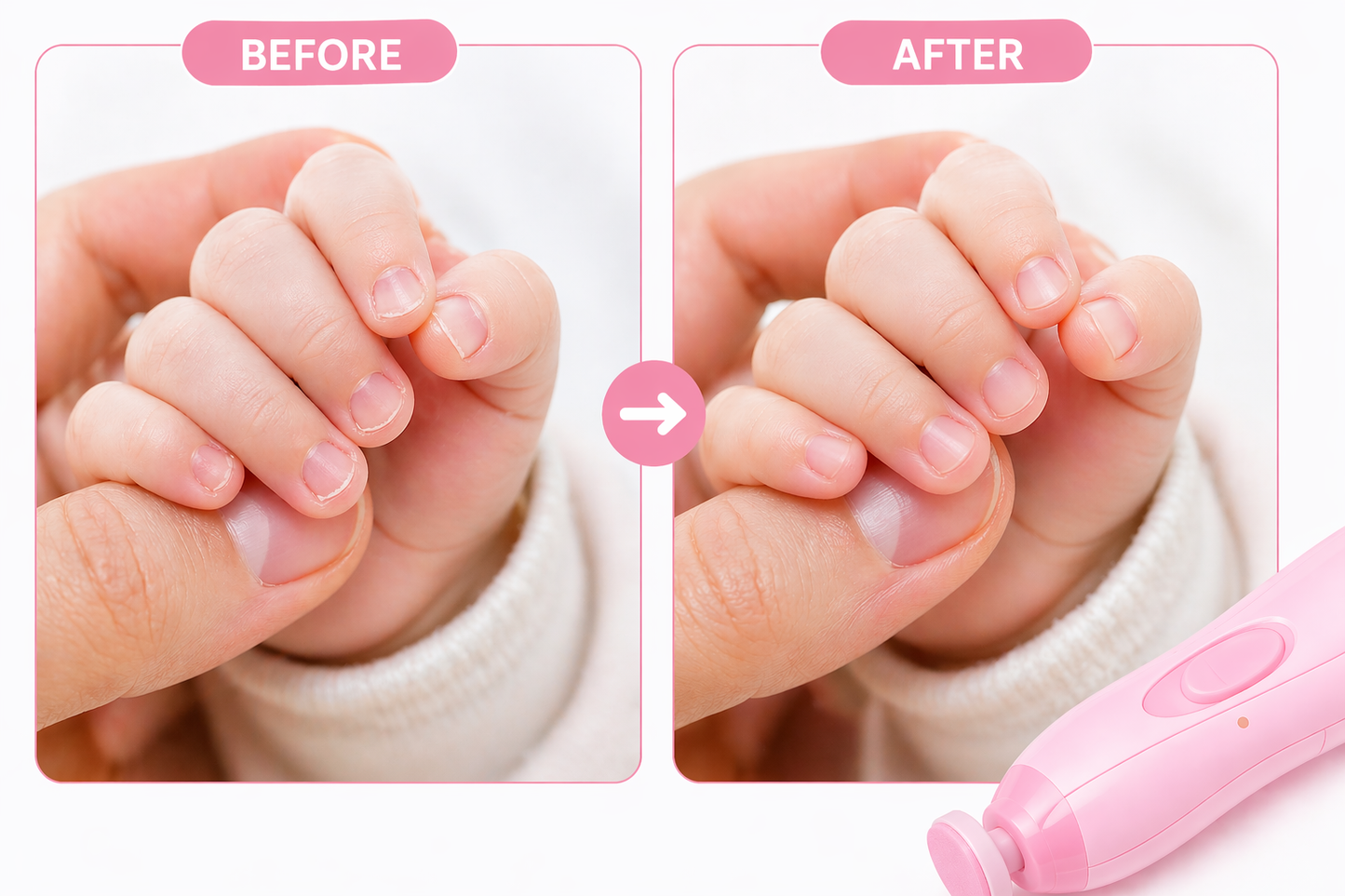Kavioz™ Electric Baby Nail Trimmer